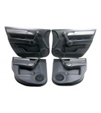 Jogo De Forros De Porta Originais Honda Crv Exl 2007 A 2011 Preto