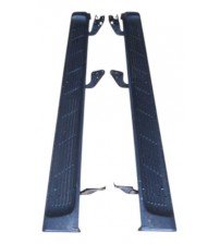 Par Estribos Originais Toyota Sw4 2000 2001 2002 Preto