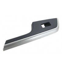 Moldura Puxador Porta Traseira Esquerda Honda Crv 2015/2016 Prata